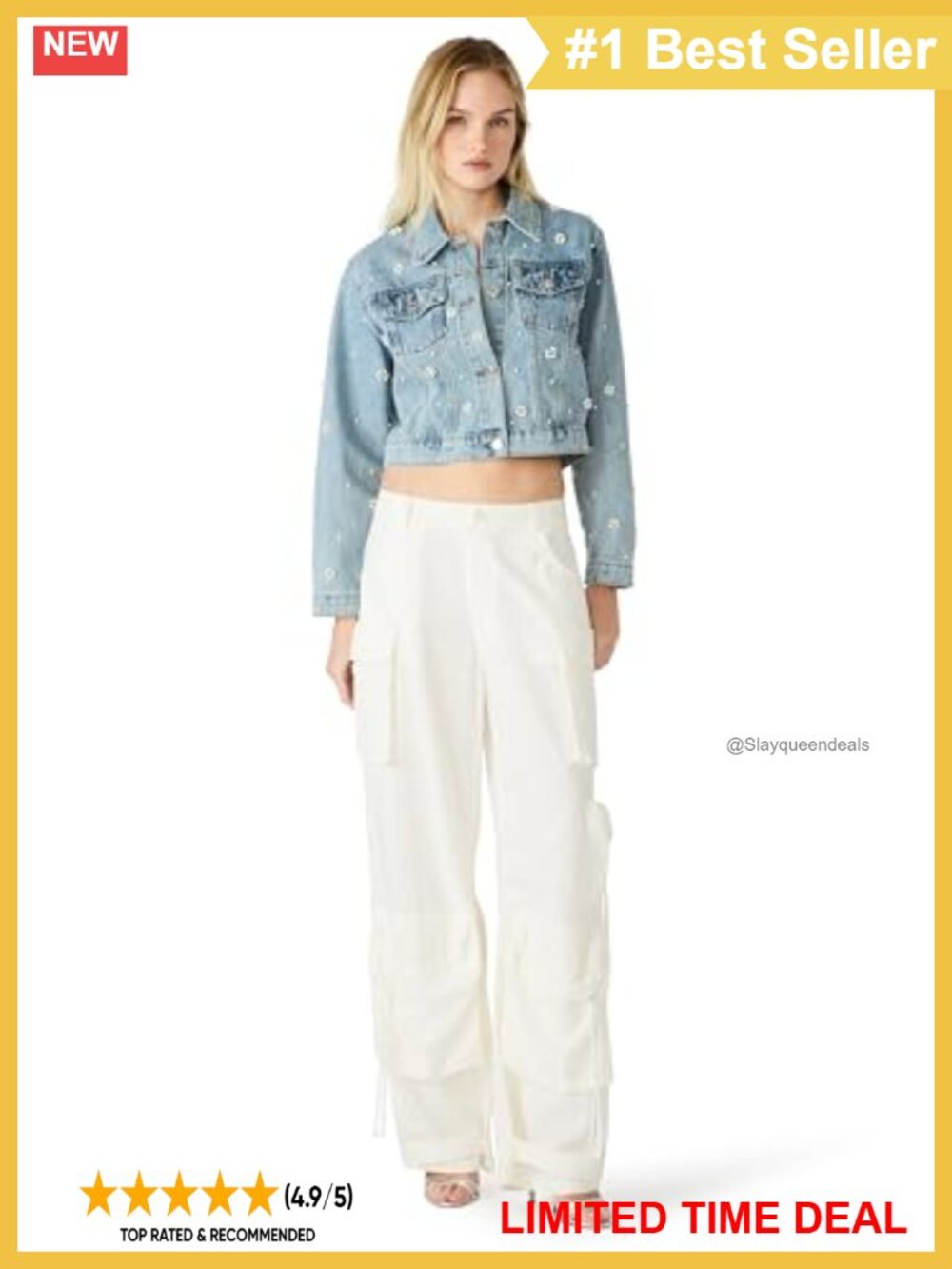 Steve Madden Duo Pant Relaxed Fit Straight Leg Cargo Work Utility Pants